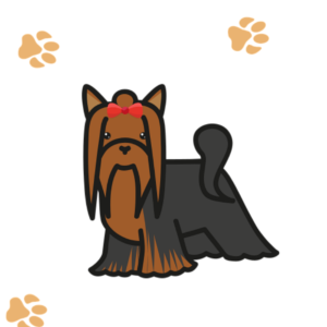 Graphic of an adult dog for boarding service in Harrisburg